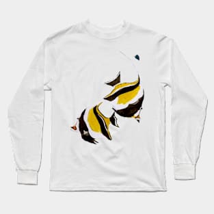 Fish check fish Long Sleeve T-Shirt